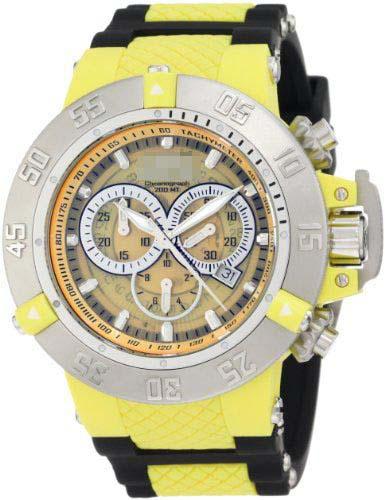 Customized Yellow Watch Dial