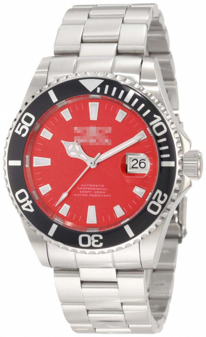 Custom Red Watch Dial