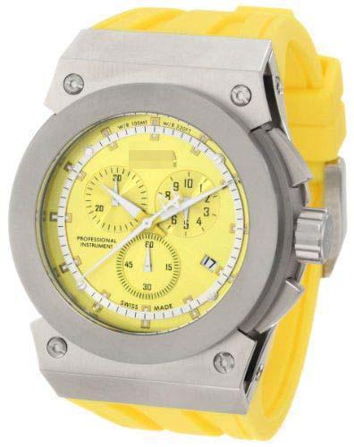 Custom Yellow Watch Dial