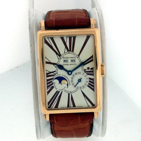 Custom Beautiful Luxury Men's 18k Rose Gold Automatic Watches M34