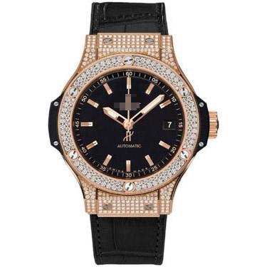 Unique Customized Men's 18k Rose Gold with Diamonds Automatic Watches 365.PX.1180.LR.1704