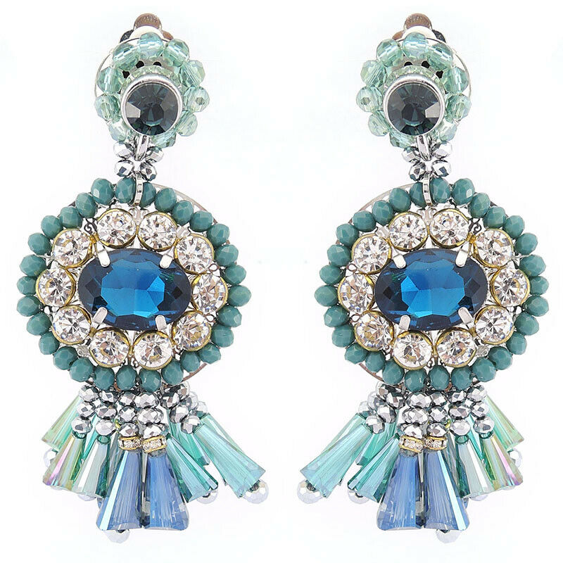 Wholesale Soutache Handmade Earrings With Fringe Custom Bijoux