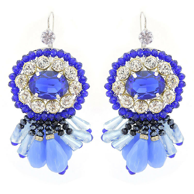 Wholesale Soutache Handmade Earrings With Fringe Custom Bijoux