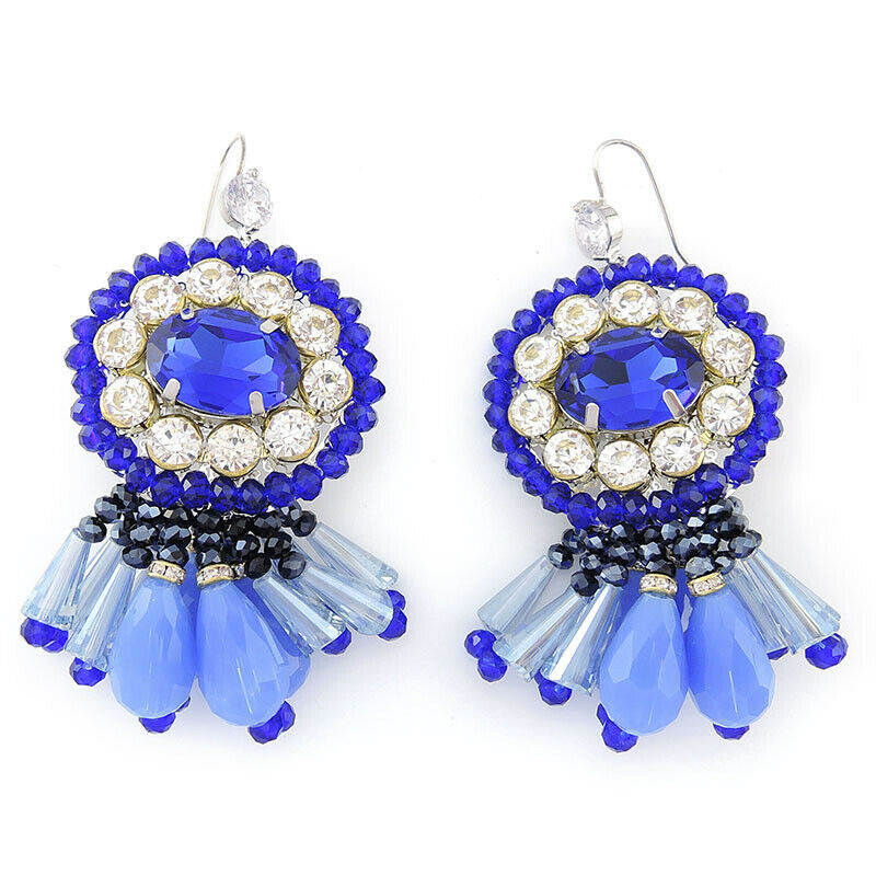 Custom Soutache Handmade Earrings With Fringe