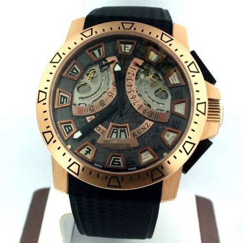 Custom Made Fashion Expensive Men's 18k Rose Gold Automatic Watches G403 Sport 5N