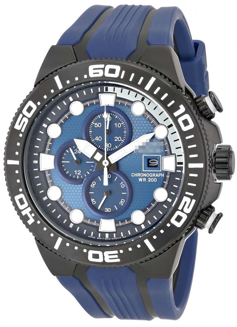 Customize Blue Watch Face CA0515-02L