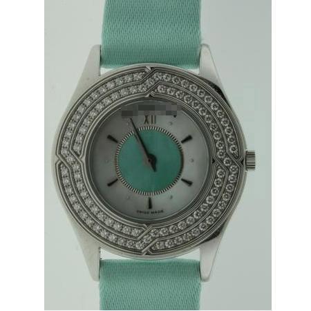 Wholesale Ladies 25mm 18k White Gold Watches 