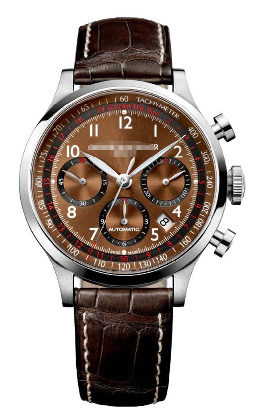 Custom Brown Watch Dial MOA10083