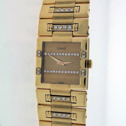 Wholesale Ladies 20mm 18k Yellow Gold Watches 