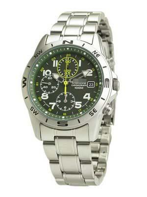 Wholesale Green Watch Dial SND377P3