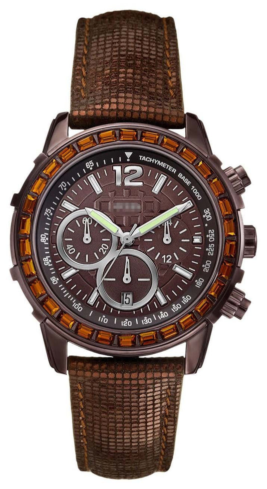 Custom Brown Watch Dial W0017L4