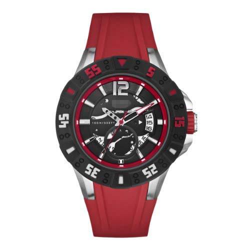 Customised Red Watch Dial W0034G1