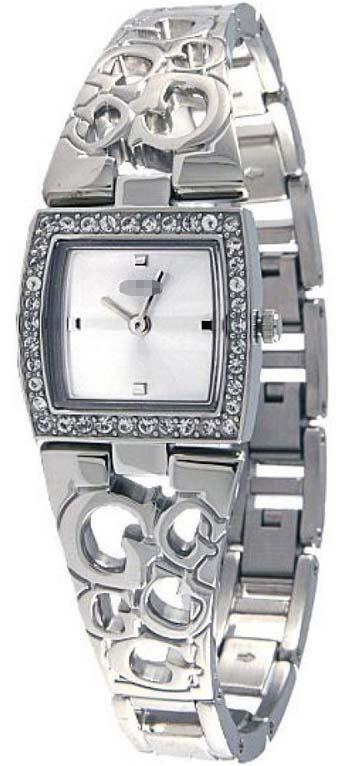 Custom Silver Watch Dial W95082L1